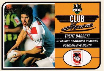 2005 Select Tradition - Club Heroes #CH11 Trent Barrett Front